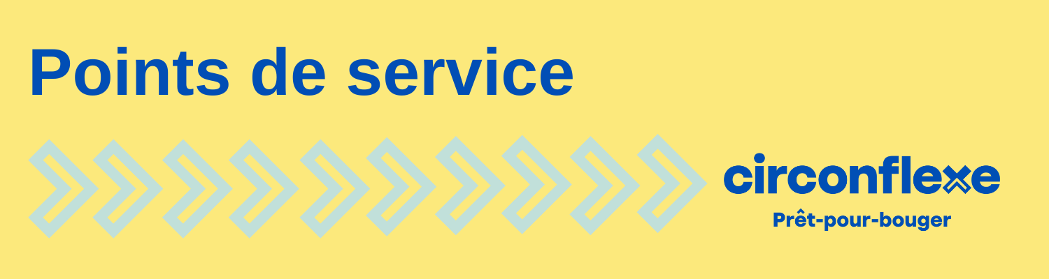 Points de services Circonflexe